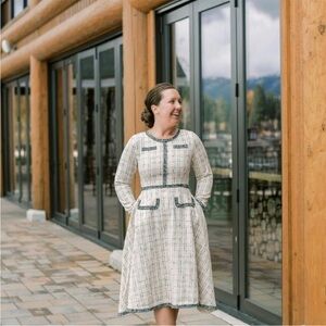 Dainty Jewells Tweed Dress